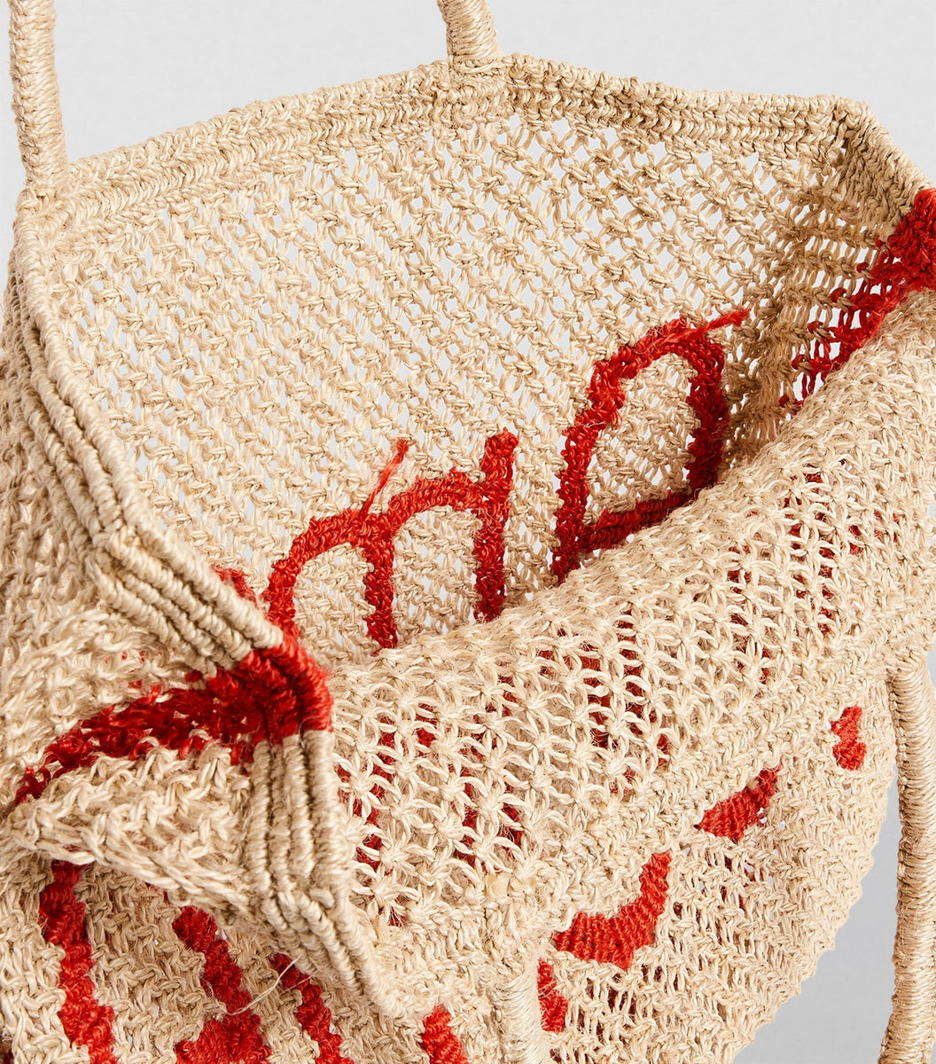Amore Diamante Mesh Bag Red main image 1