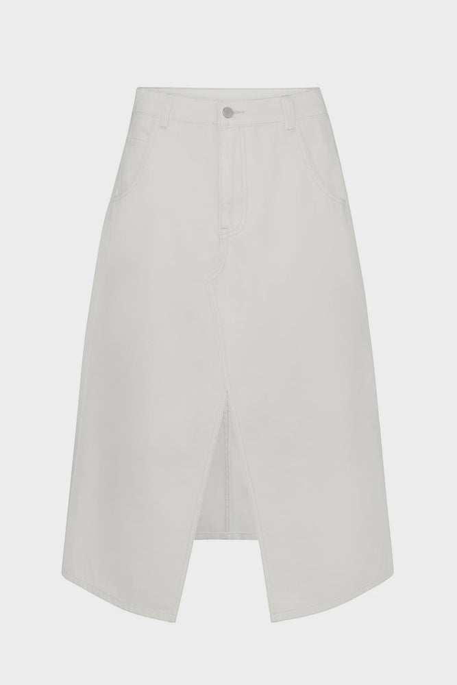 Recycled Cotton Utility Skirt