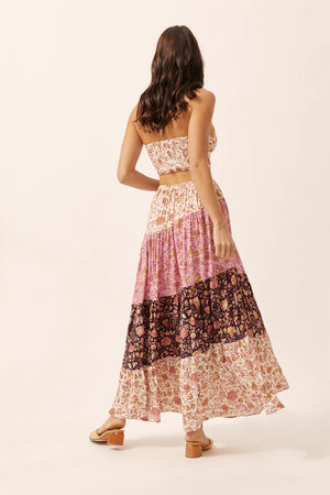 
            
                Load image into Gallery viewer, SABBA MAXI SKIRT Sunset Mix
            
        