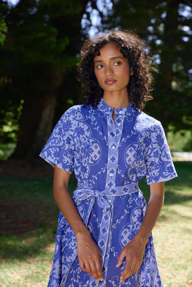 NAMI DRESS ROYAL ANTIQUE