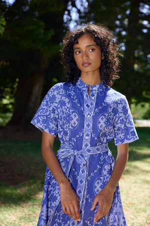 NAMI DRESS ROYAL ANTIQUE