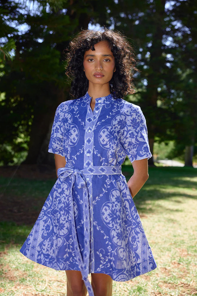 NAMI DRESS ROYAL ANTIQUE