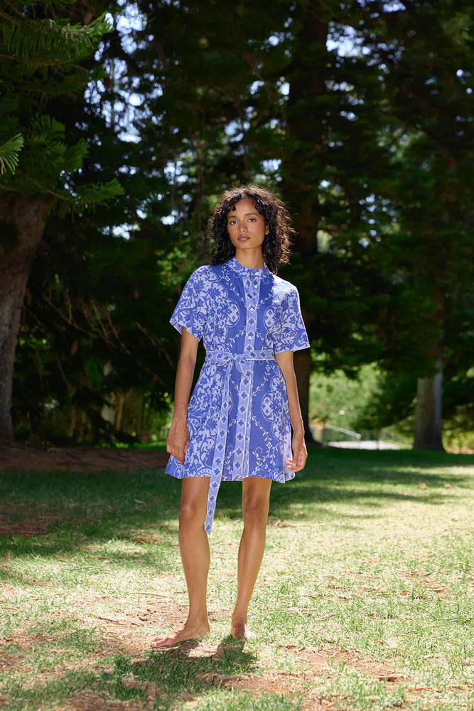 NAMI DRESS ROYAL ANTIQUE