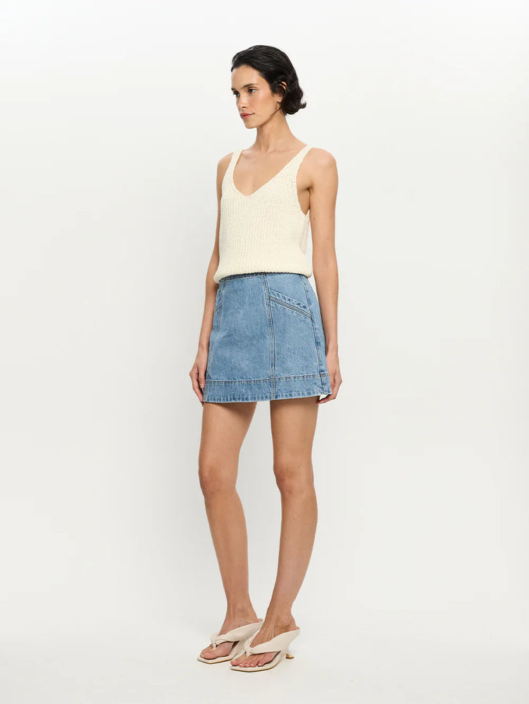 Alba Denim Mini Skirt