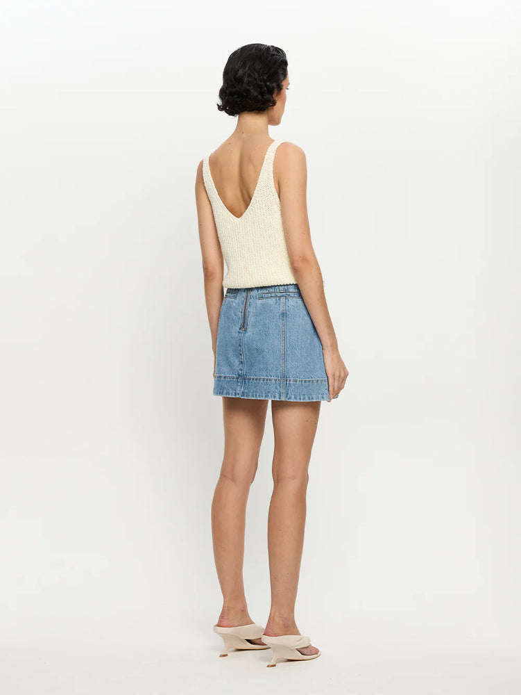 Alba Denim Mini Skirt