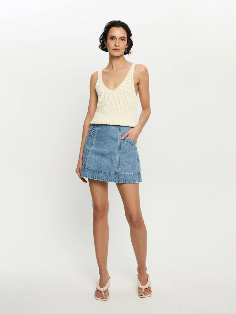 Alba Denim Mini Skirt