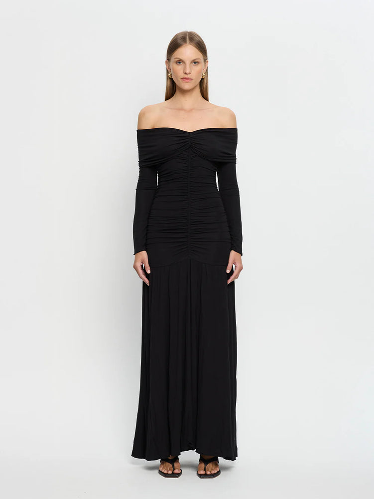 ARIA MAXI DRESS - BLACK