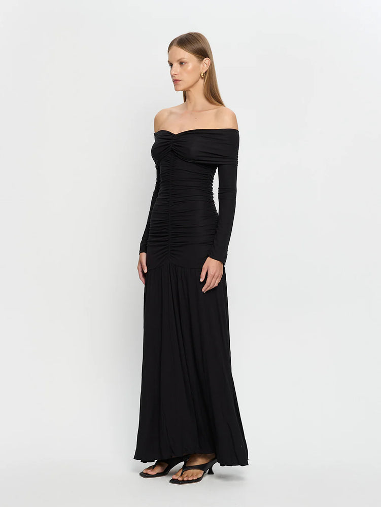 ARIA MAXI DRESS - BLACK