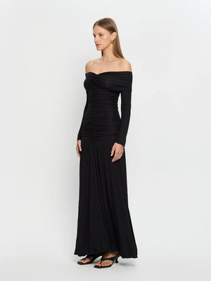 ARIA MAXI DRESS - BLACK