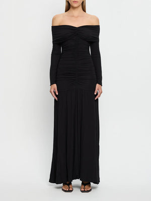 ARIA MAXI DRESS - BLACK