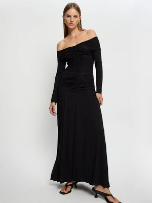 ARIA MAXI DRESS - BLACK