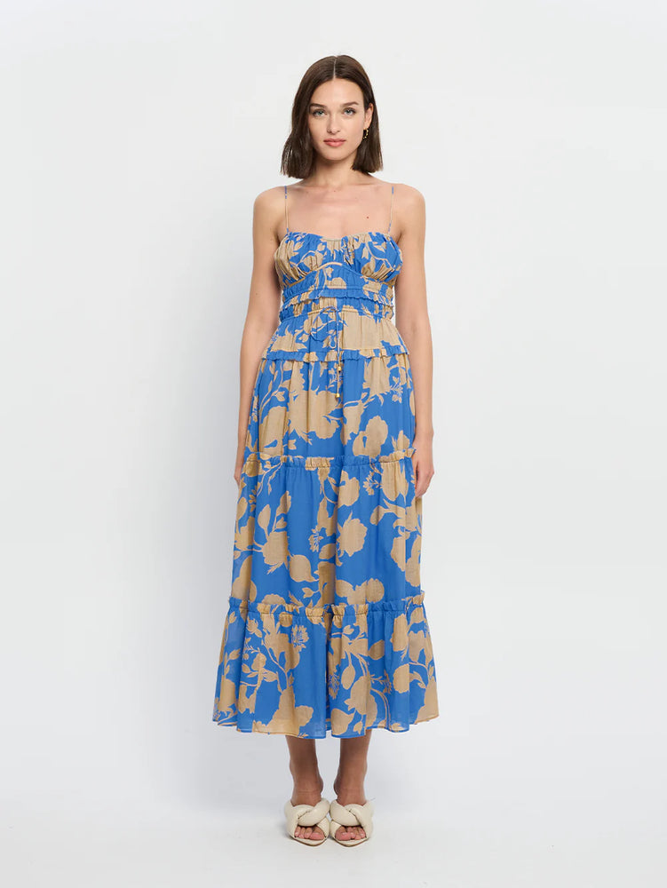 AURORA STRAPPY MIDI DRESS