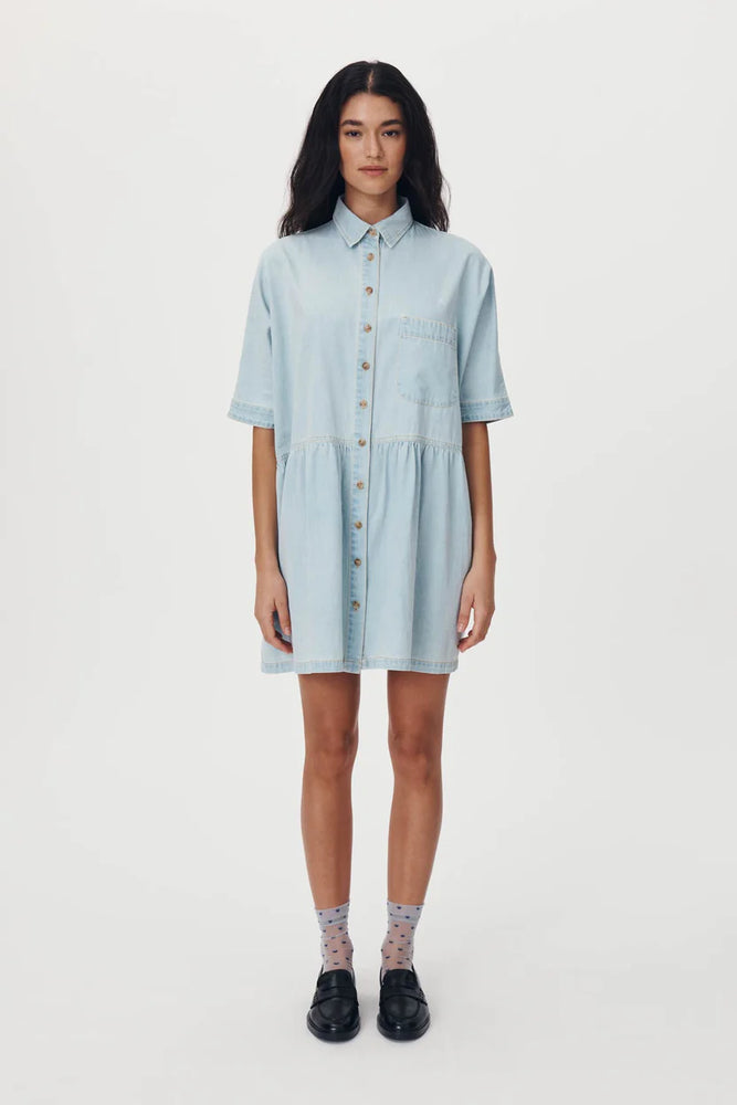 Bailey Denim Dress Azul