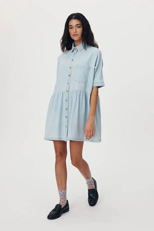 Bailey Denim Dress Azul