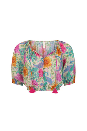 BOHÈME CROPPED BLOUSE Spring