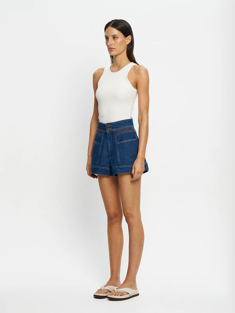 Cameron Denim Short- Blue