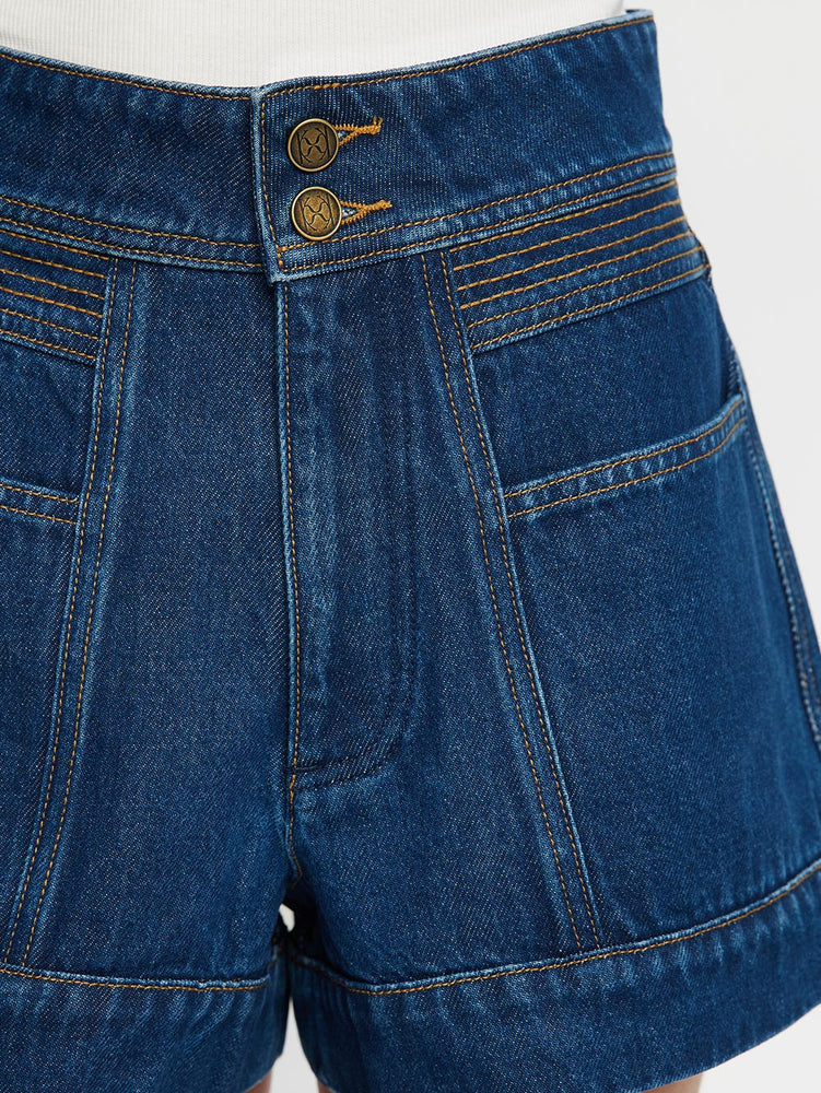 Cameron Denim Short- Blue