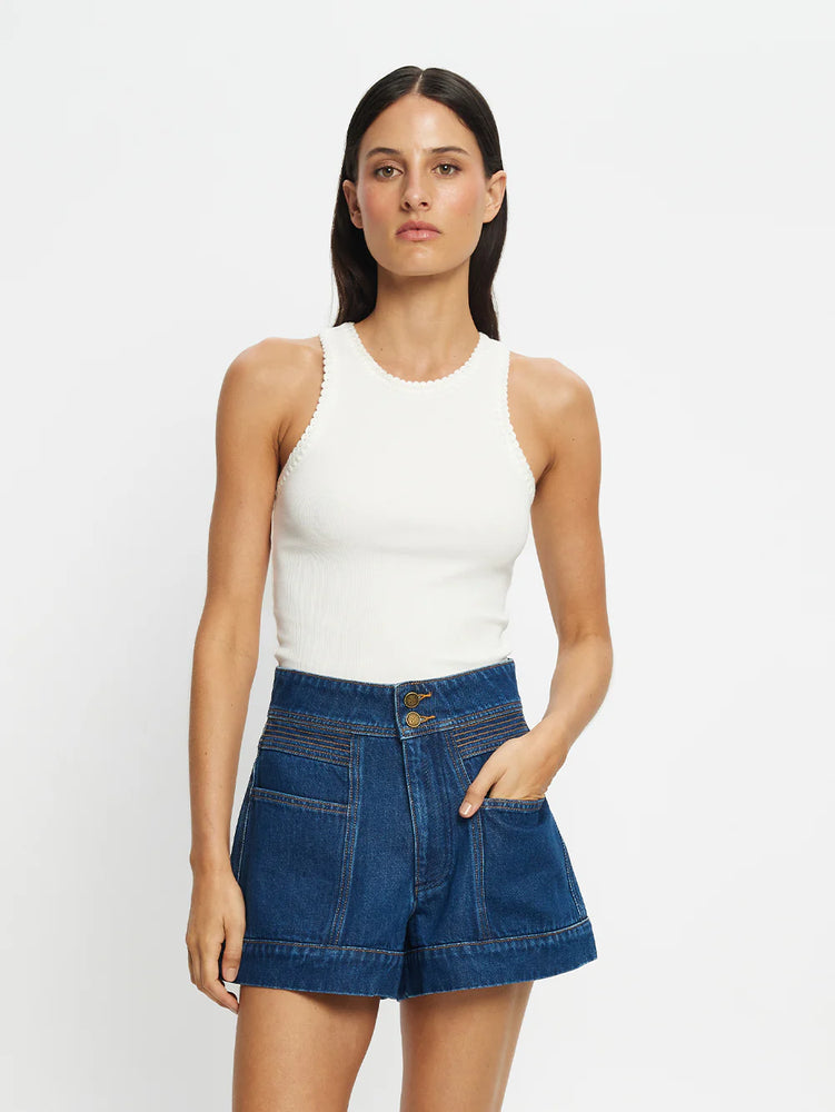 Cameron Denim Short- Blue