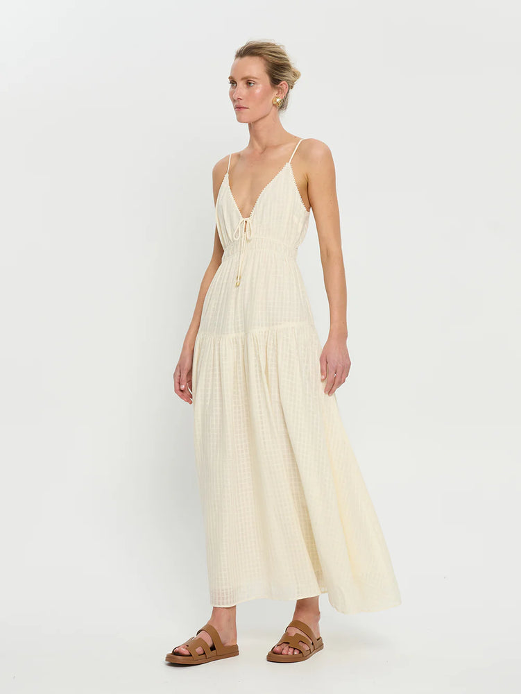 CHANTELLE MAXI DRESS - CREAM