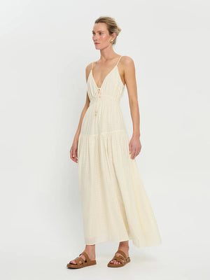 CHANTELLE MAXI DRESS - CREAM