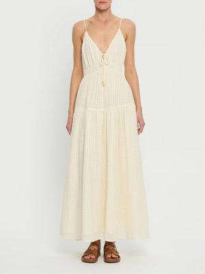 CHANTELLE MAXI DRESS - CREAM