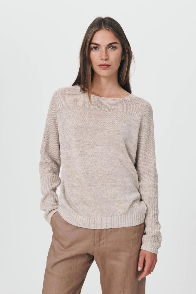 
            
                Load image into Gallery viewer, Dina Knit Jumper - Fawn Marle
            
        