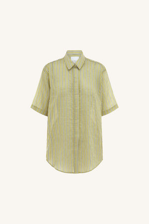 
            
                Load image into Gallery viewer, Faye Stripe Shirt - Pistachio
            
        