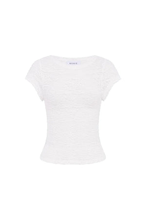 Galo Lace Tee Bone