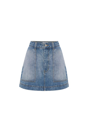 Georgia Denim Mini Skirt