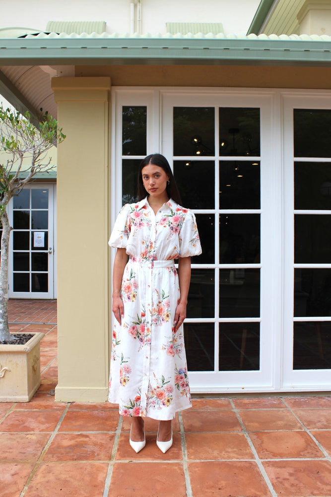 Pre order- Florence Midi Shirtdress