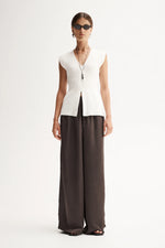 Santori Knit Top White