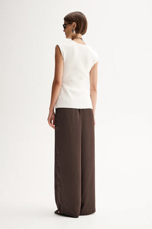 Santori Knit Top White