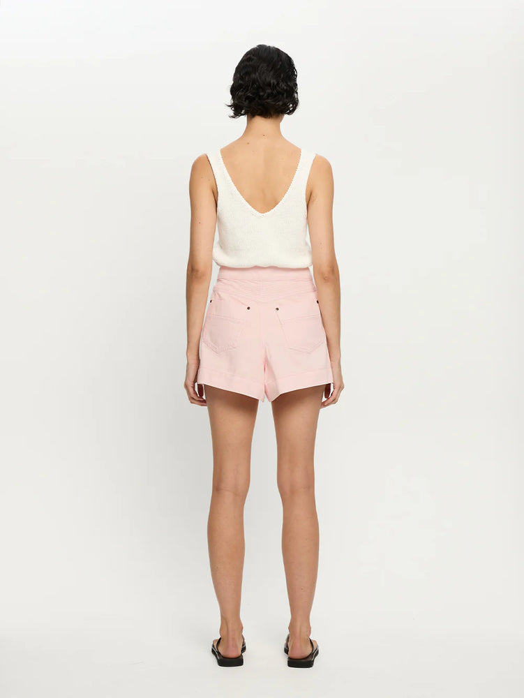 Celene Denim Short - Pink