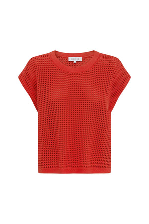 Mimi Knit Top Candy Red