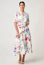Thalia Lace Cotton Slub Shirt in Plume Blossom