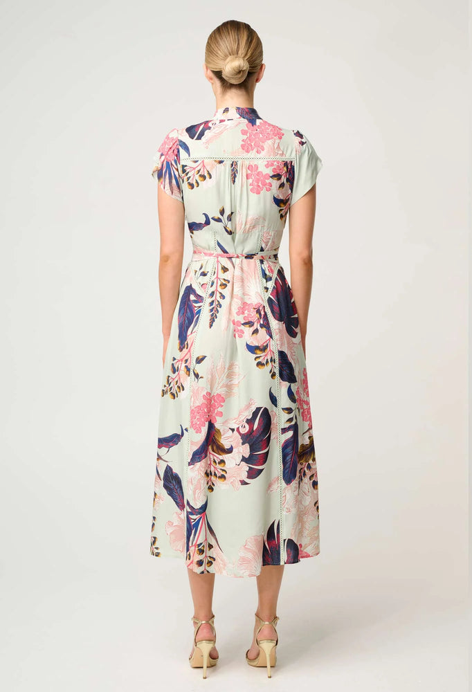 Maysa Viscose Dress in Oasis Flora