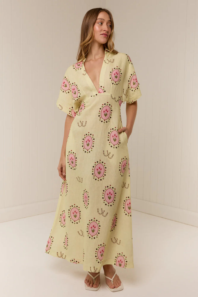 Jasmine Dress Savanna Tile