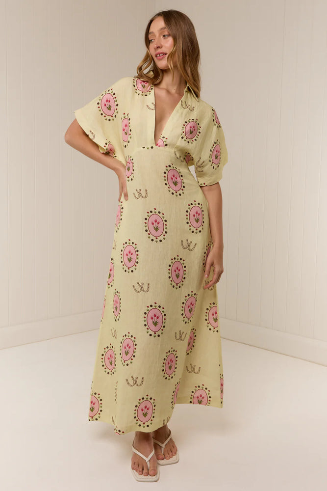 Jasmine Dress Savanna Tile