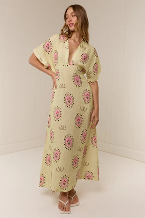 Jasmine Dress Savanna Tile