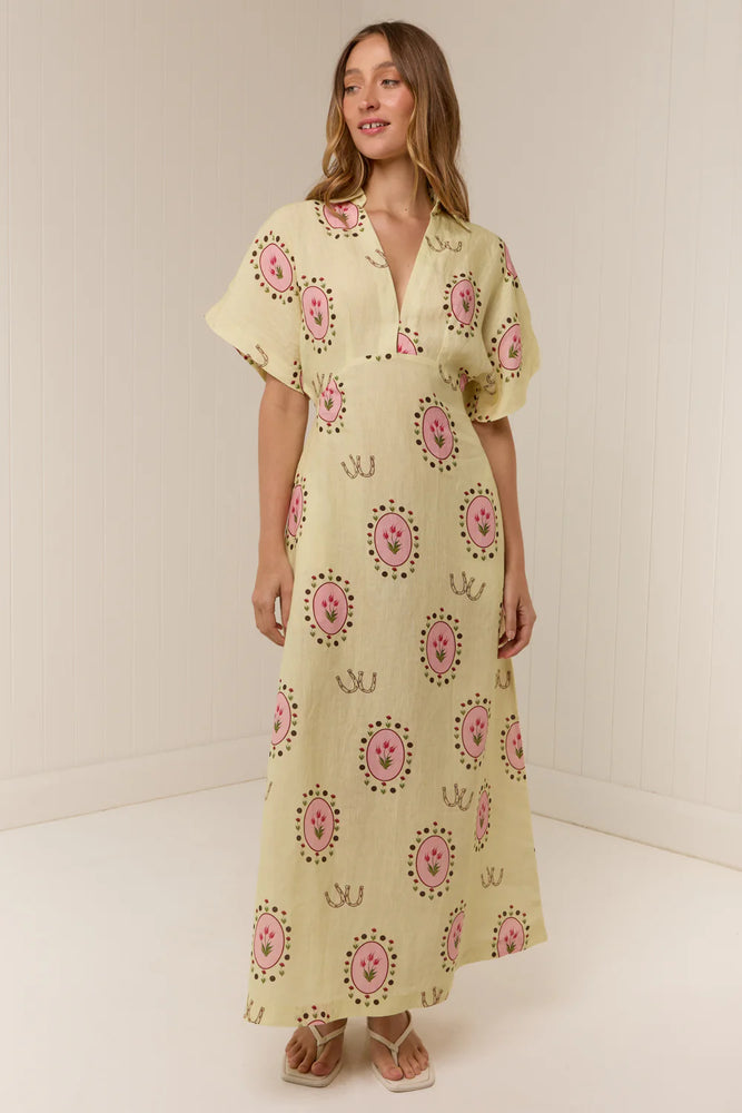 Jasmine Dress Savanna Tile
