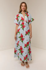 Jasmine Dress Sky Garden