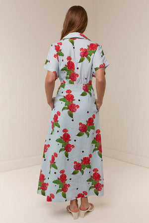 Jasmine Dress Sky Garden