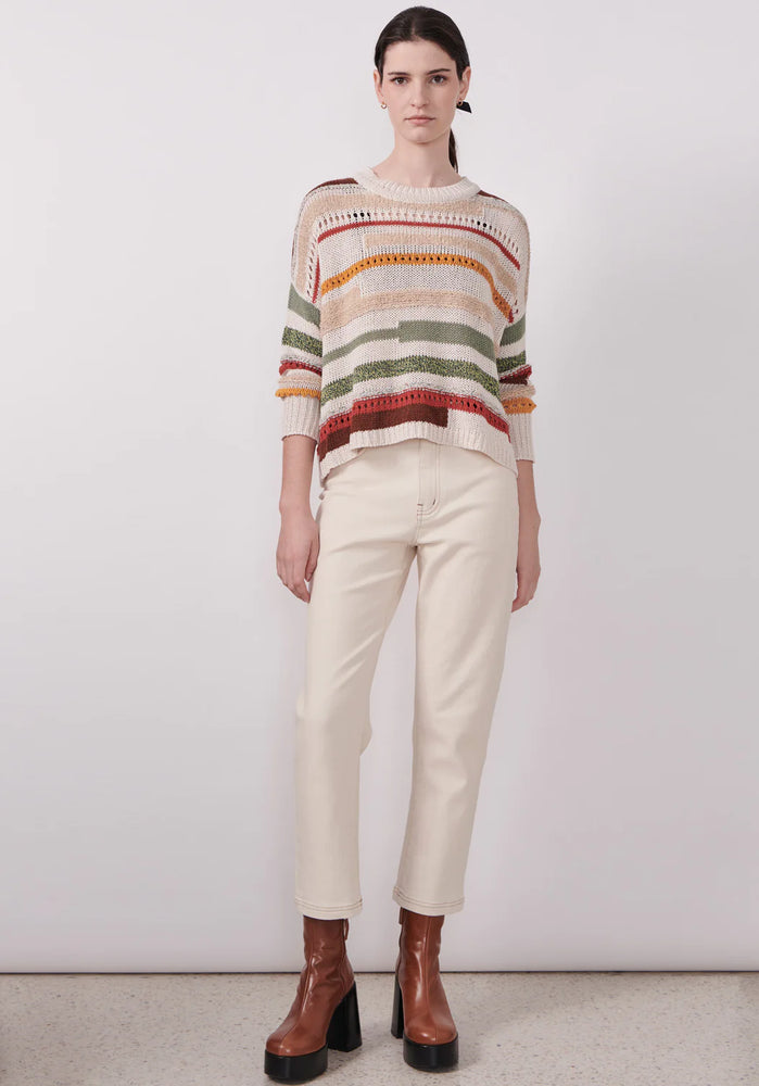 
            
                Load image into Gallery viewer, Dales Multi Stripe Knit
            
        