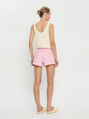 Paloma Denim Short - Pink