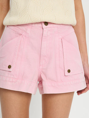 Paloma Denim Short - Pink