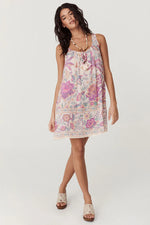 Mojave Lily Mini Dress- Opal