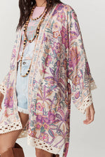 Mojave Lily Short Robe- Opal