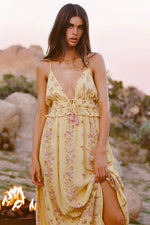 REBEL SPIRT SOIREE DRESS - DAFFODIL