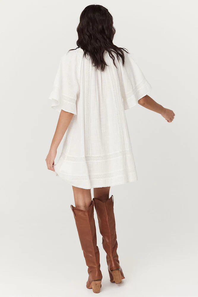 Serendipity Lace Mini Dress- Jasmine