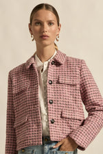 ADJOIN JACKET - ROSE BOUCLE